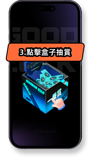 《潮流勁抽-抽盡全球潮流好物》抽獎步驟說明圖 - 簡單易懂的抽獎流程